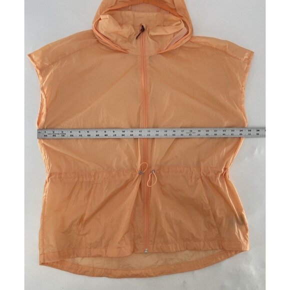 Columbia Women’s Orange 100% Nylon Sheer Jacket Sleeveless Size XL Activewear - Picture 10 of 10